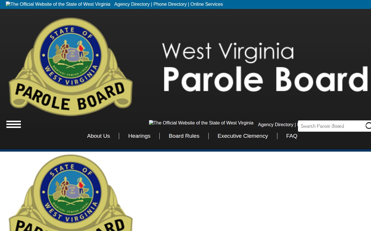 West Virginia parole hearing information for Pleasants County post-release supervision